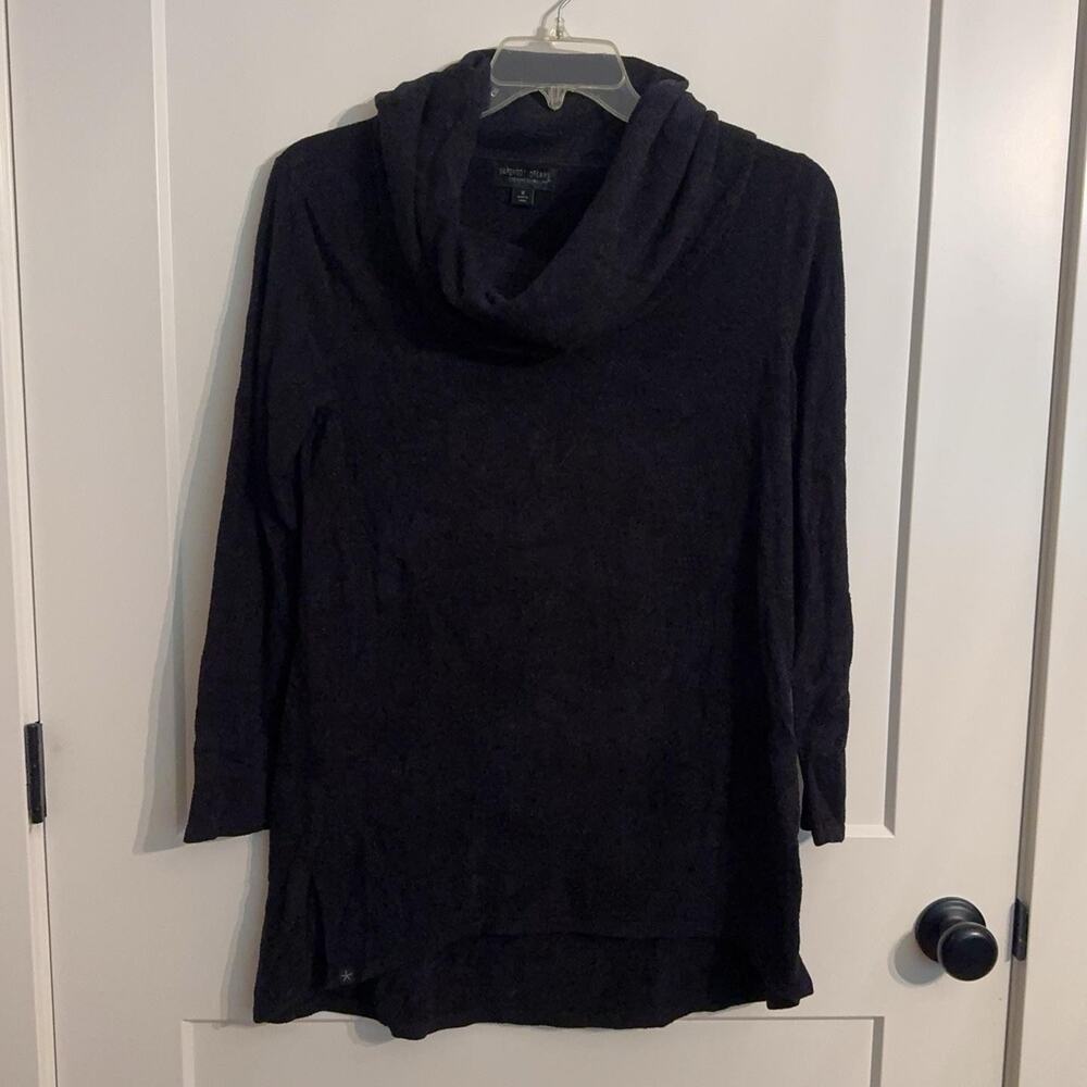 Barefoot Dreams Lounge Set Sz M Navy Cozychic Ultra Lite Cowl Sweater Joggers